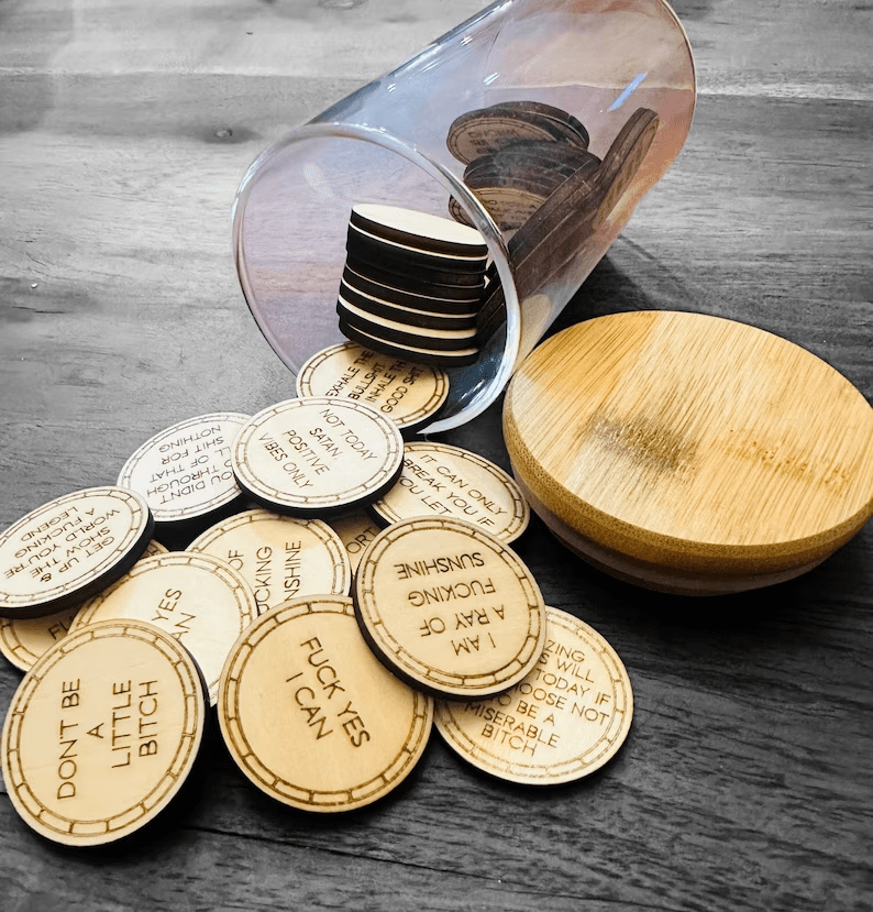 Badass Affirmation Tokens