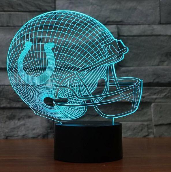 COLTS 3D LED LIGHT LAMP