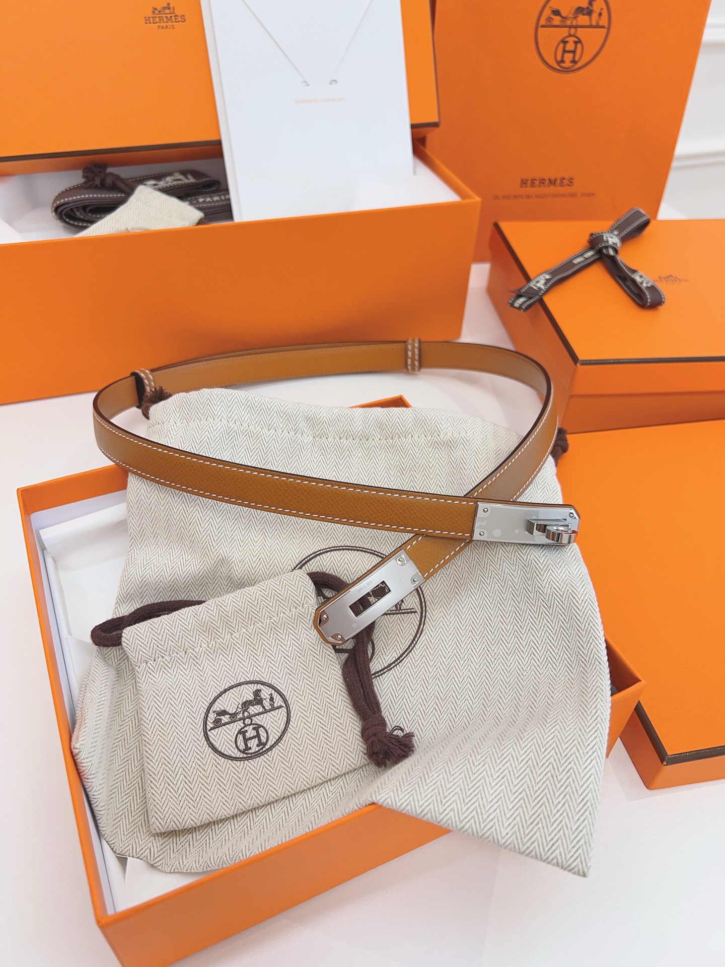 Hermès Women's Belt 1.8CM Width