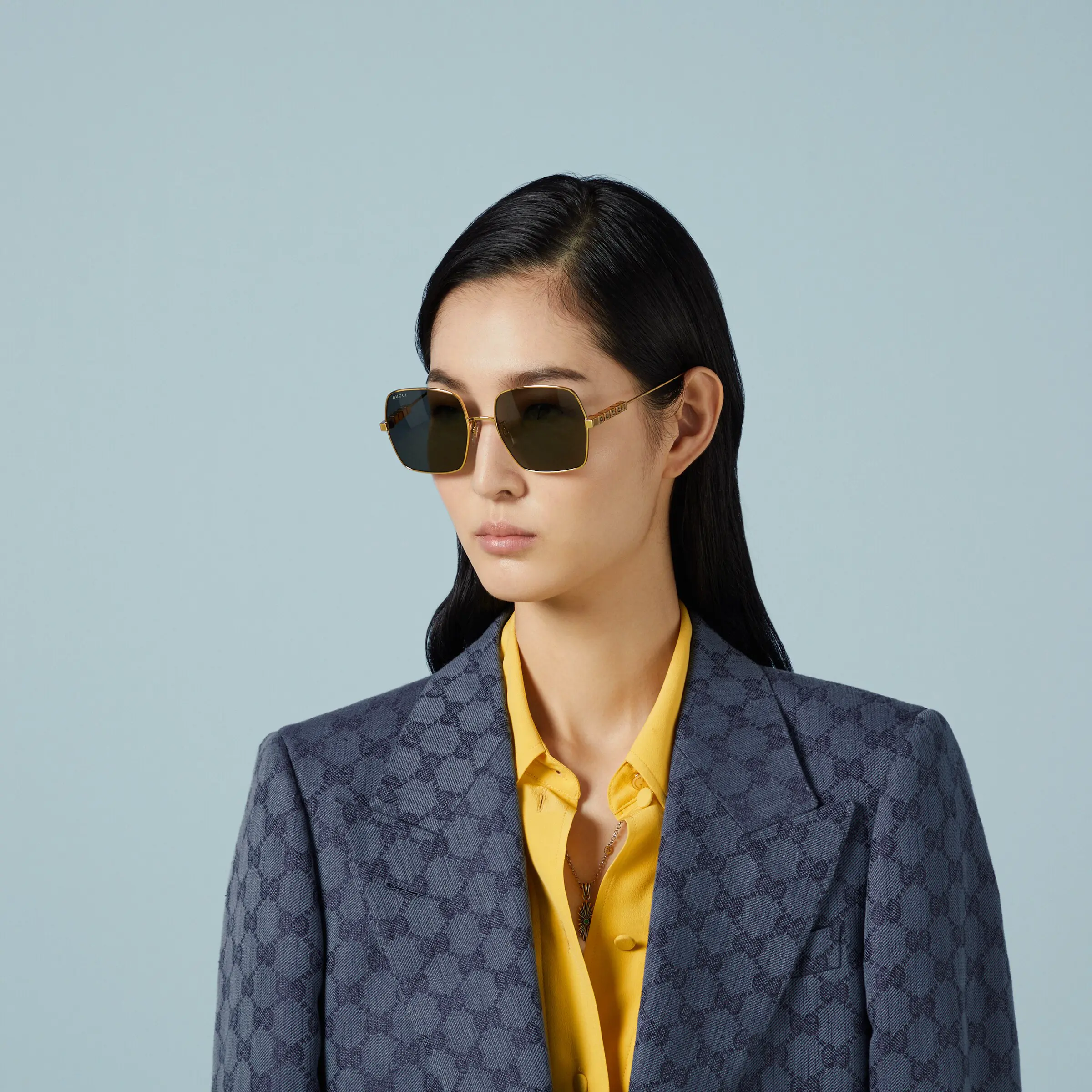 Gucci Square Frame Sunglasses