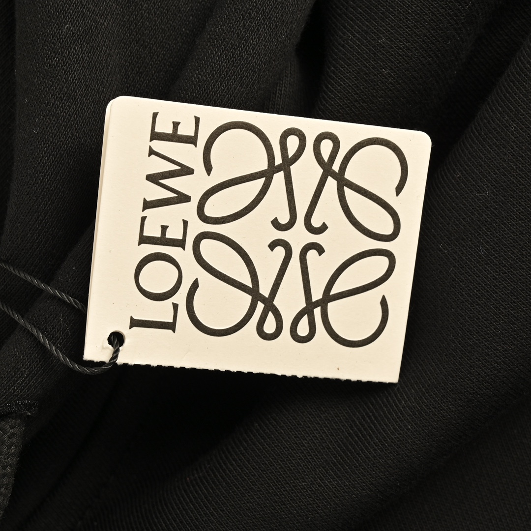 Loewe 24Fw collaboration Moon Bunny hooded sweatshirt