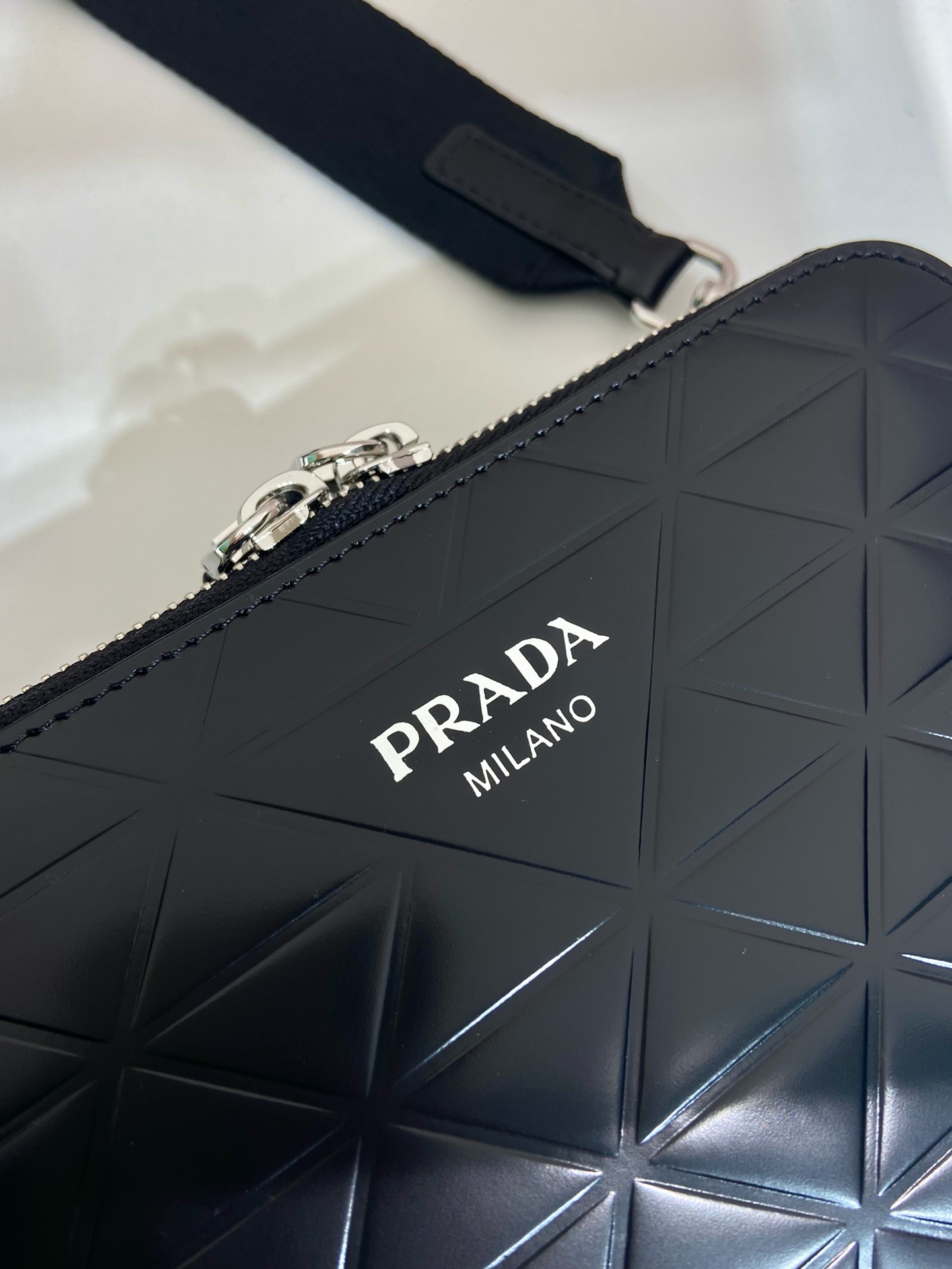 Prada Pressed Grid Camera Bag 2vh070