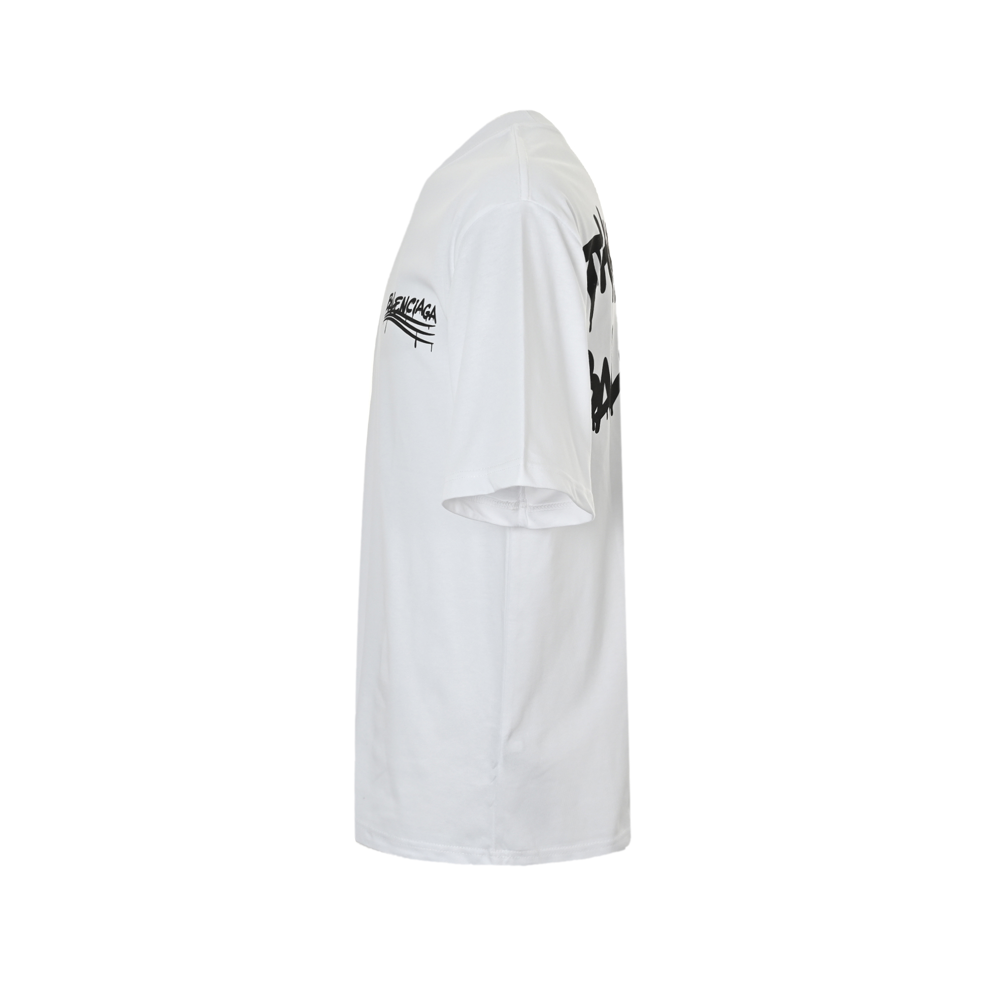 Balenciaga Letter Print Short Sleeve