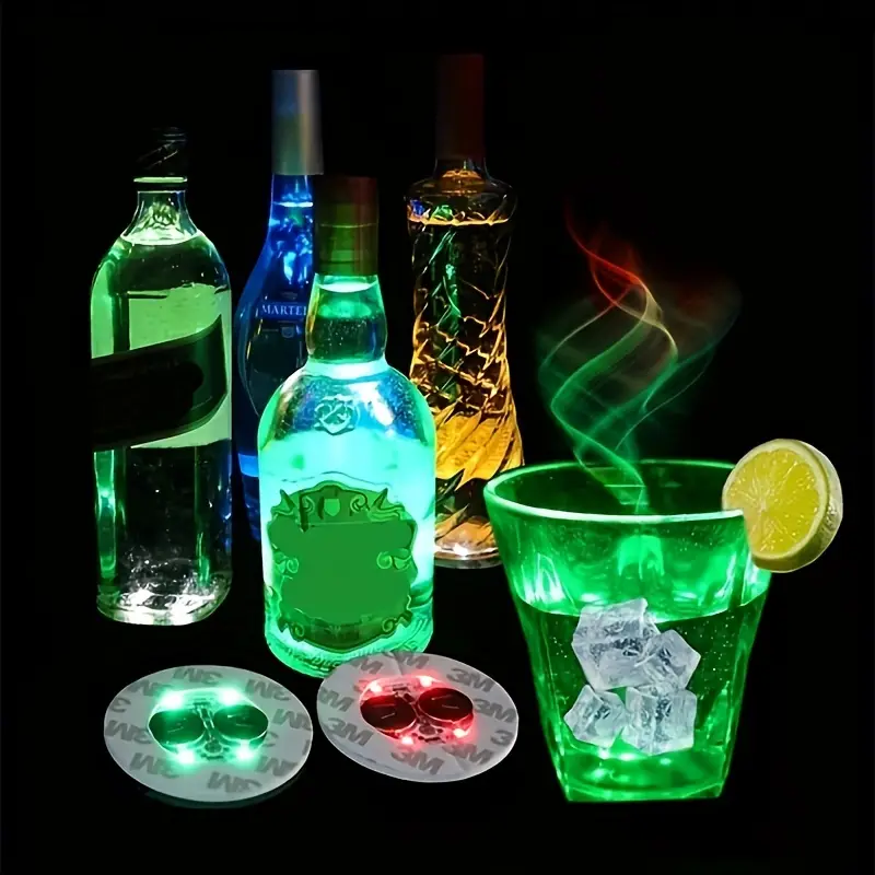 ✨✨LED Luminous Bottle Stickers and Coasters