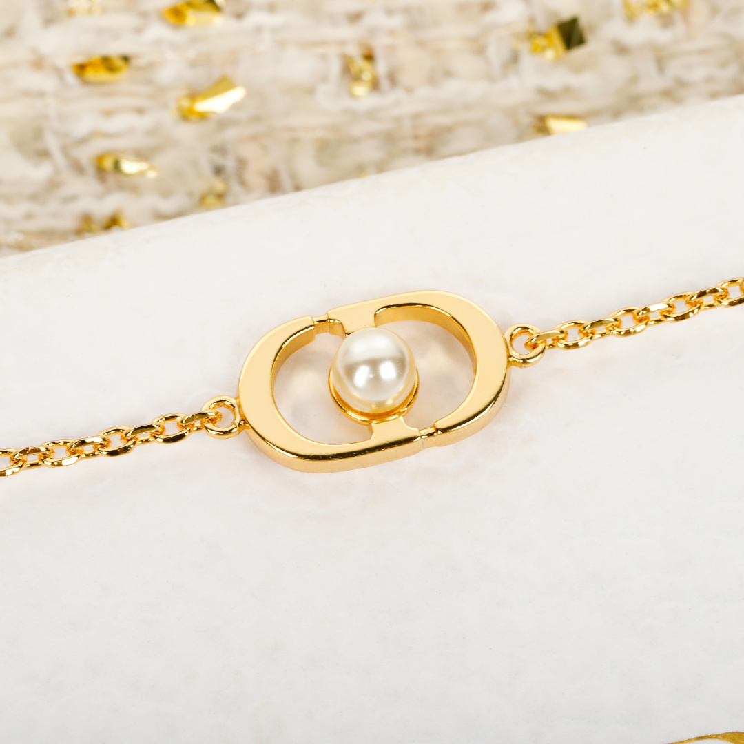 Dior CD Pearl Bracelet