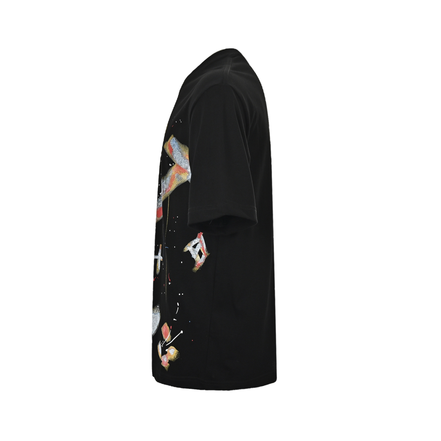 Louis Vuitton 25ss graffiti print short sleeve