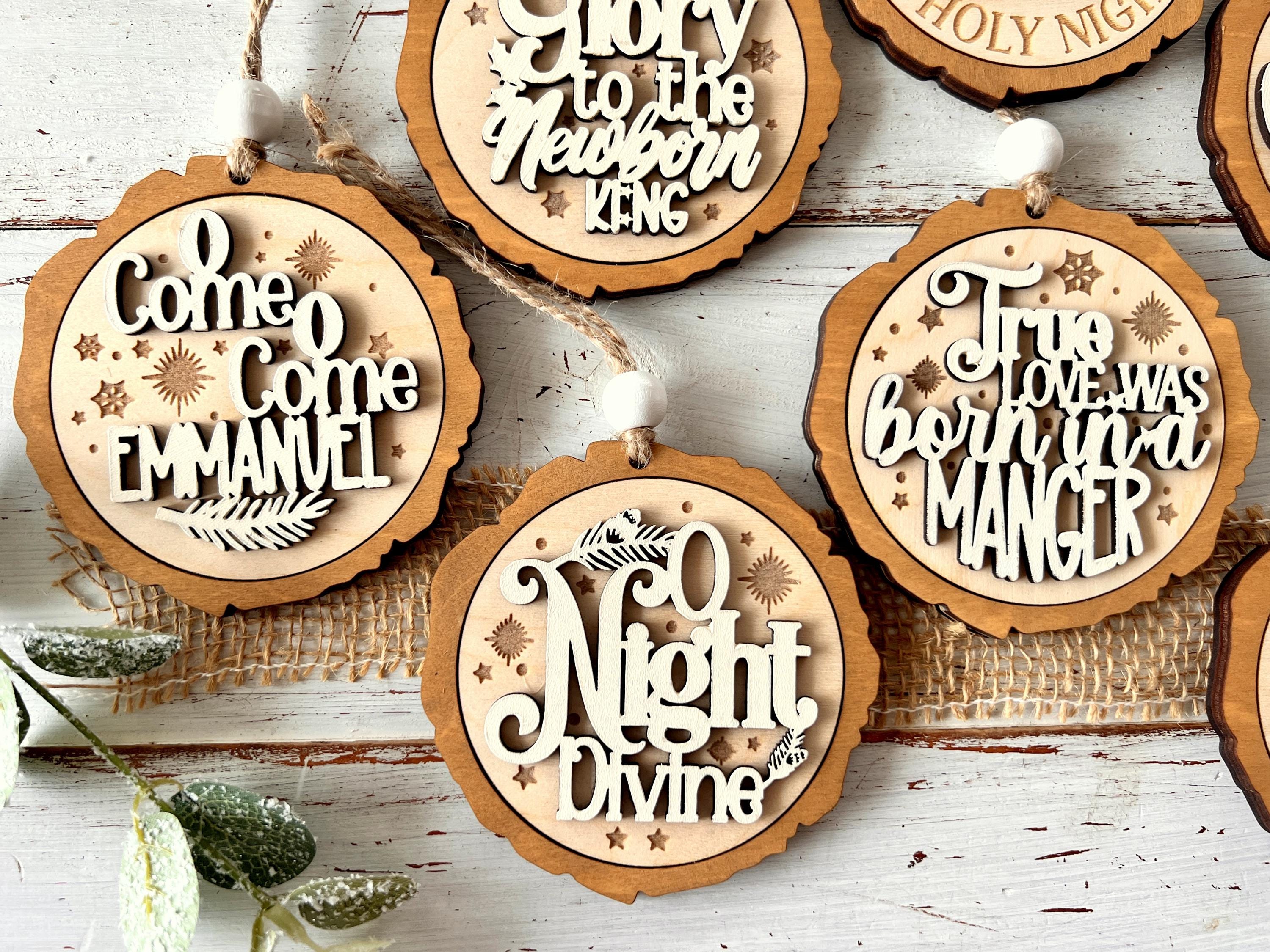Nativity Ornaments Set(All of 7)