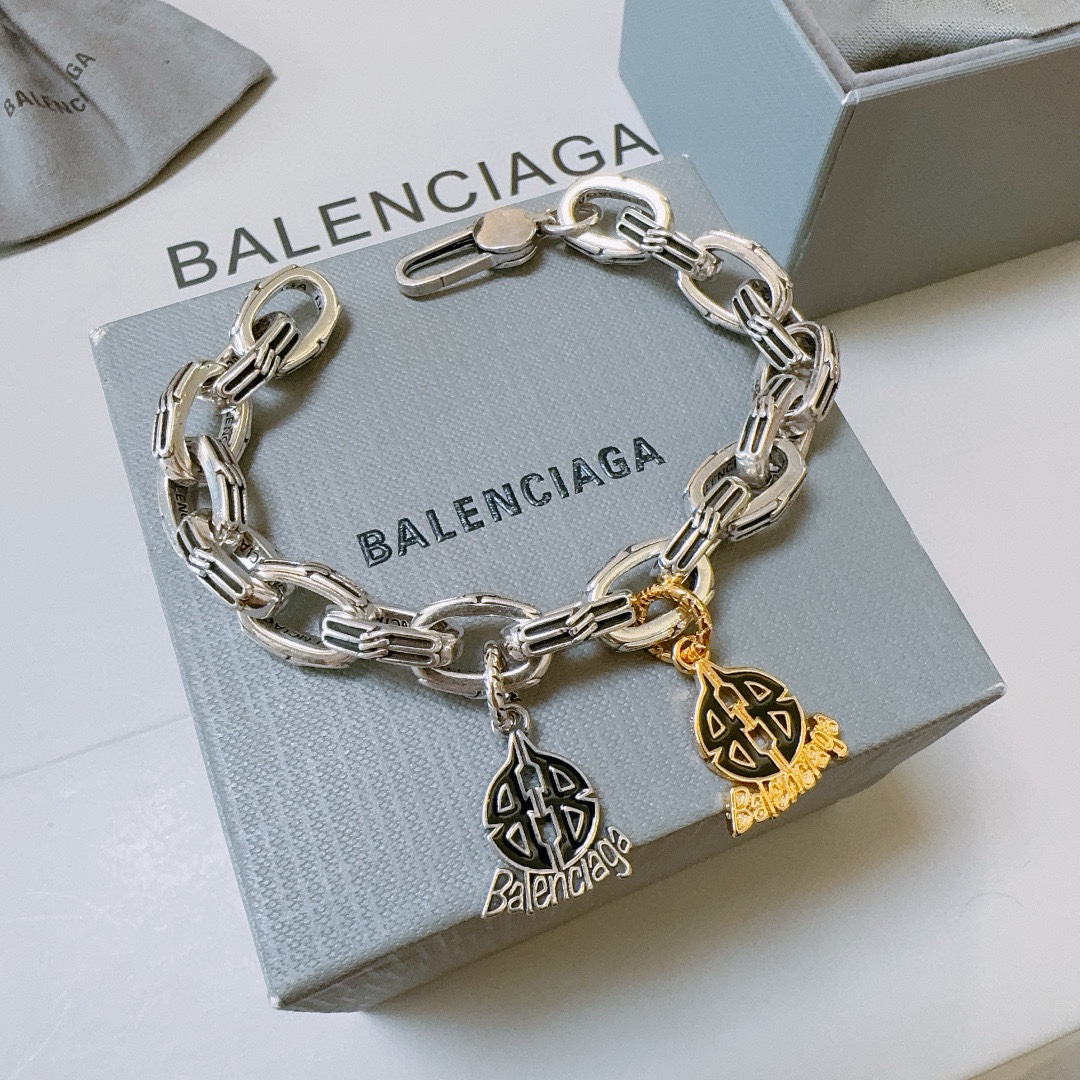 Balenciaga BB chain bracelet