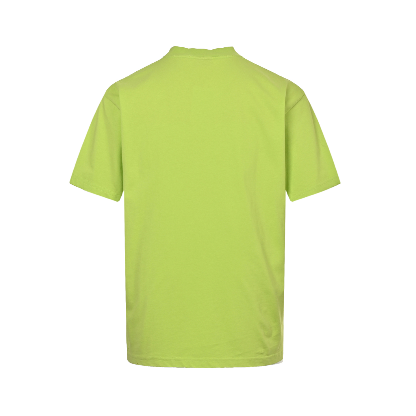 Balenciaga Melted Letters Printed Short Sleeve