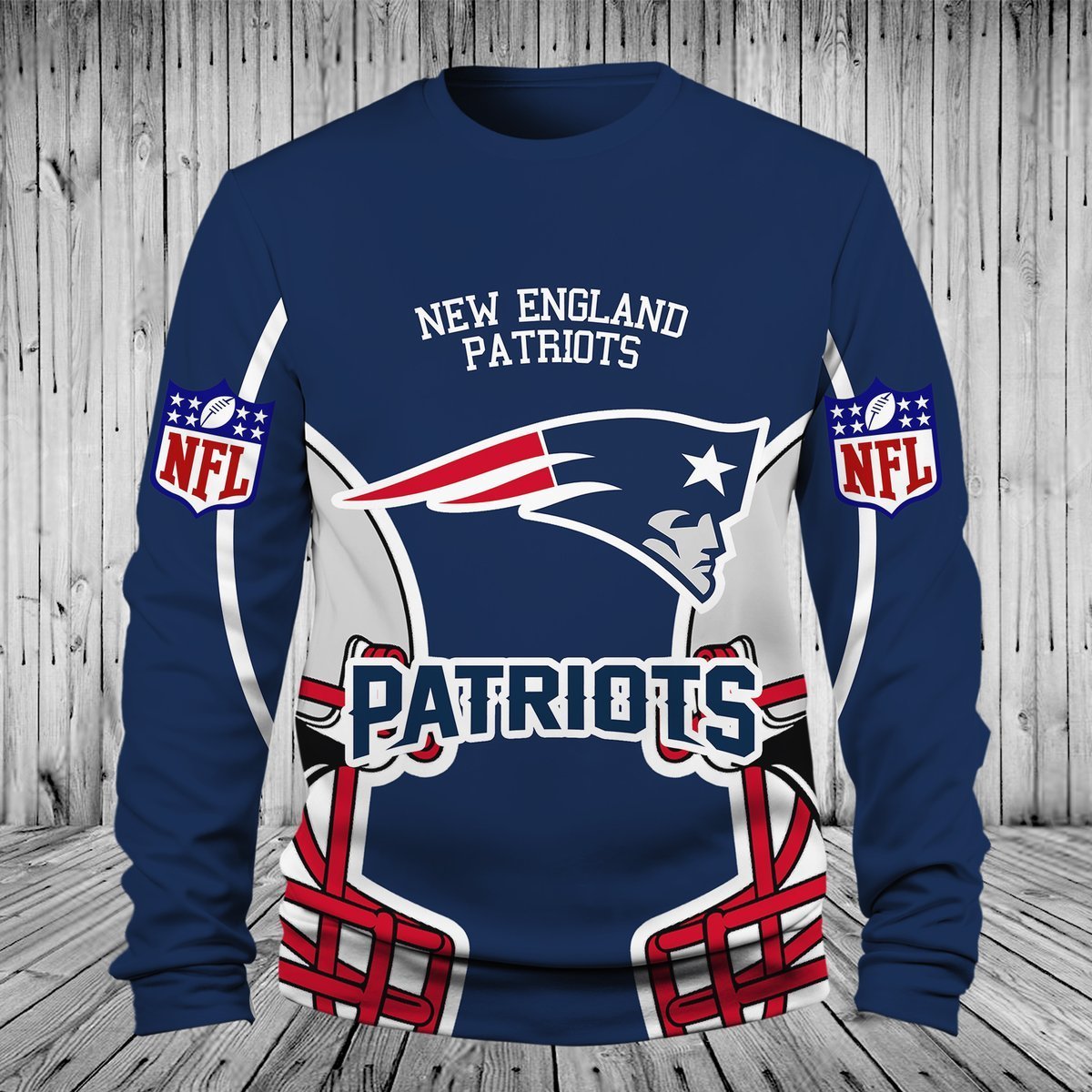PATRIOTS 3D HOODIE 7