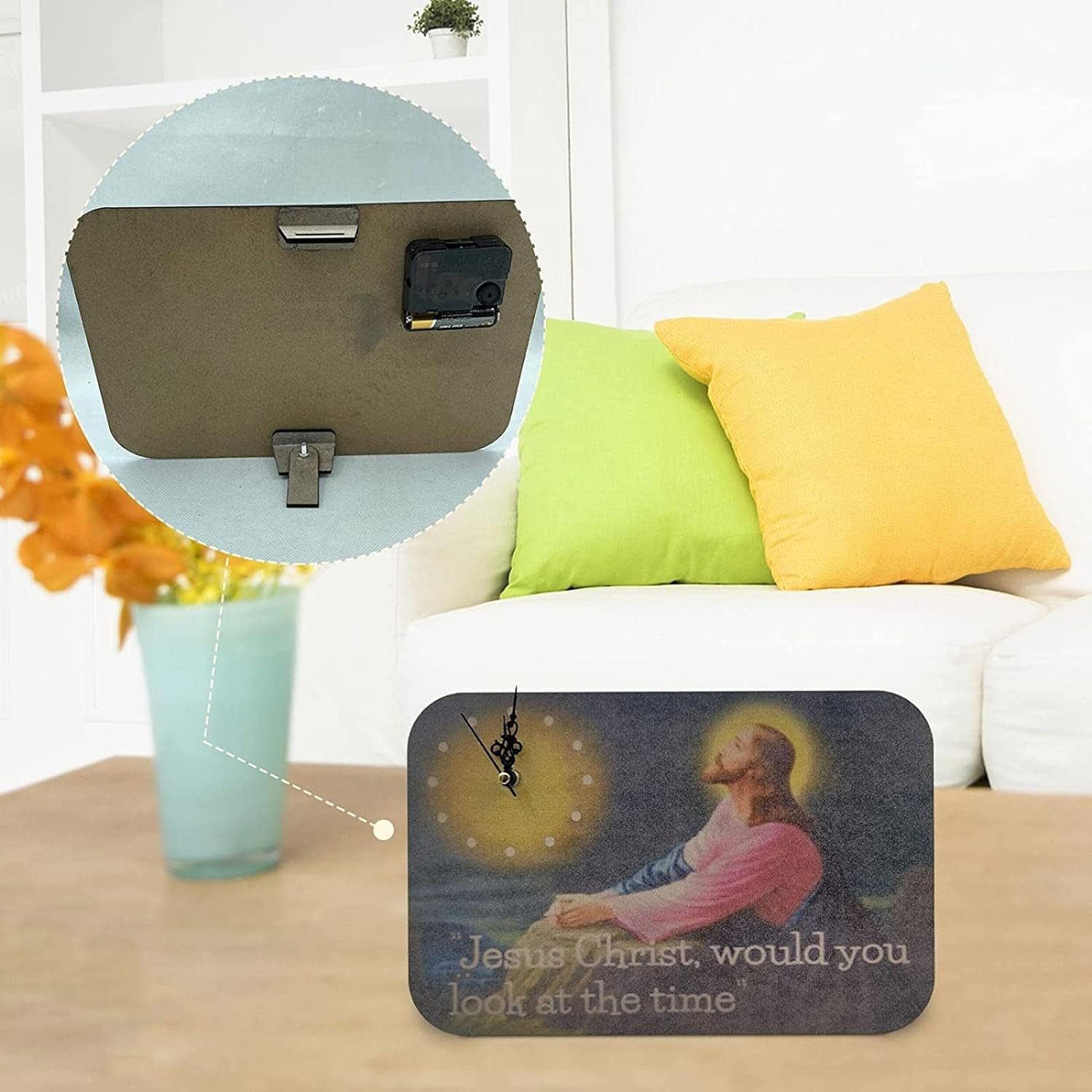🔥HOT SALE 49%OFF - Jesus Wall Clock | Funny Wall Clock Jesus