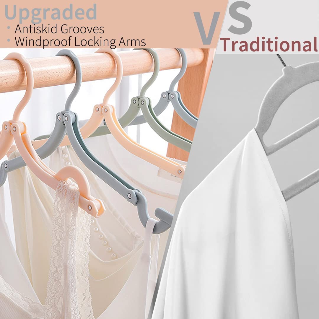 （🔥Today SAVE 50% Off)-Retractable Portable Travel Hanger-5 Sets Get 3 FREE & FREE SHIPPING