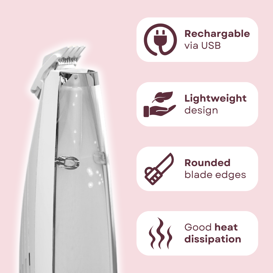(2024 New Arrival-40% OFF)🎉Vacuum Pet Hair Bass Trimmer with Lights