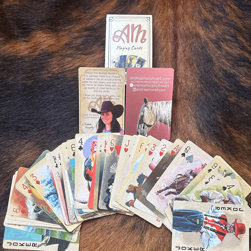Classic Western Art Playing Cards