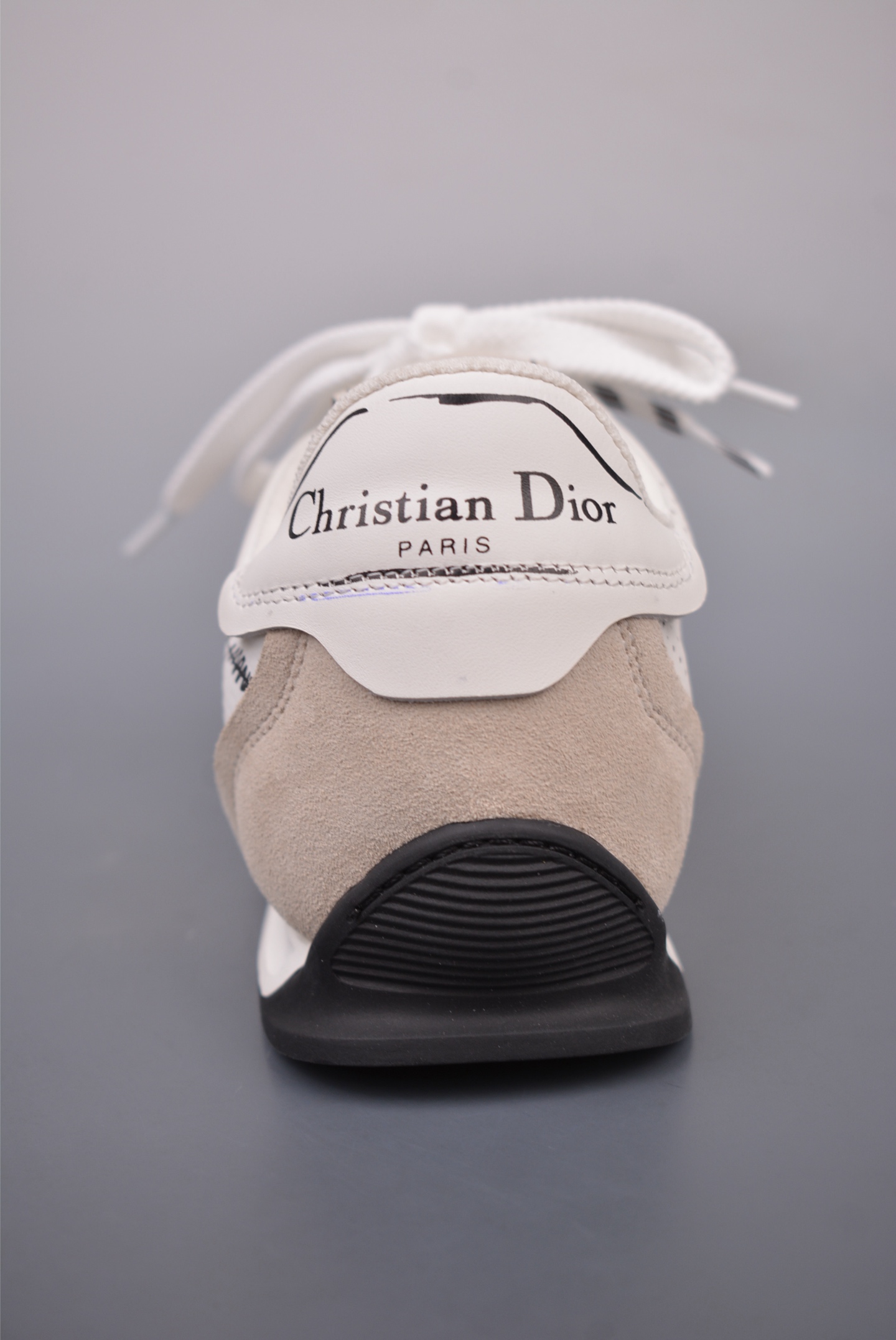 Dior D-Sketch Sneakers Dior Paris white, gray and black sketch KCK427MPA_S10W