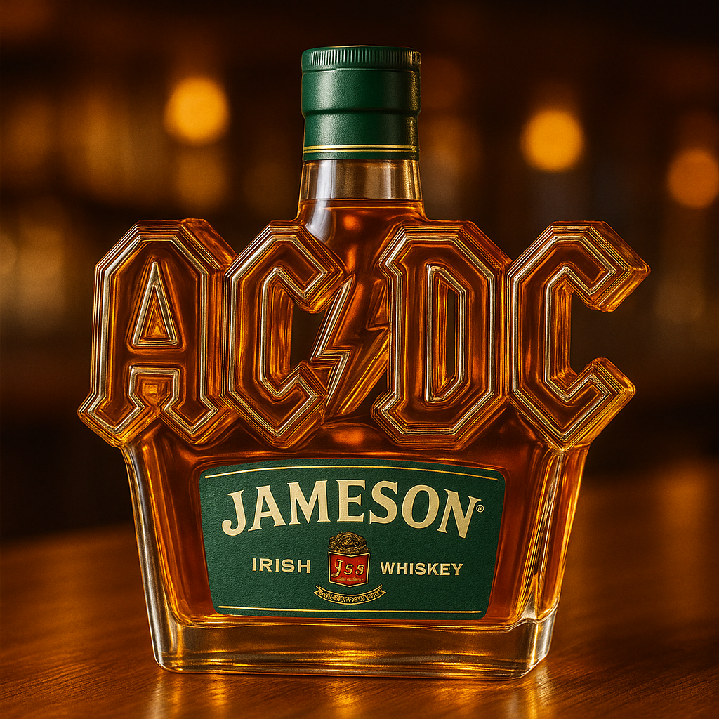 𝗔𝗖⚡𝗗𝗖 Limited Whisky Bottle