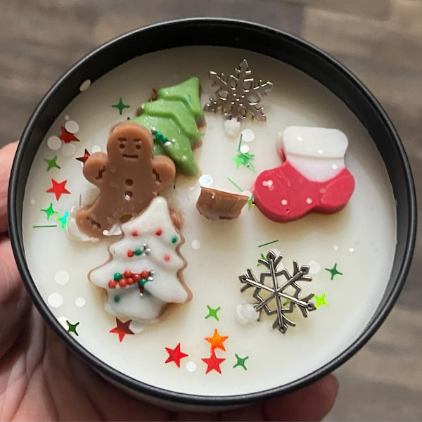 Holiday Cookies Christmas candle