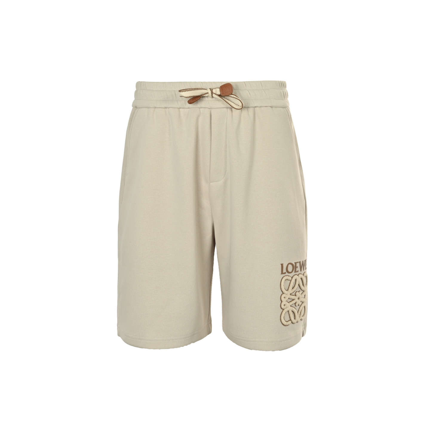 Loewe 25ss towel embroidered logo shorts