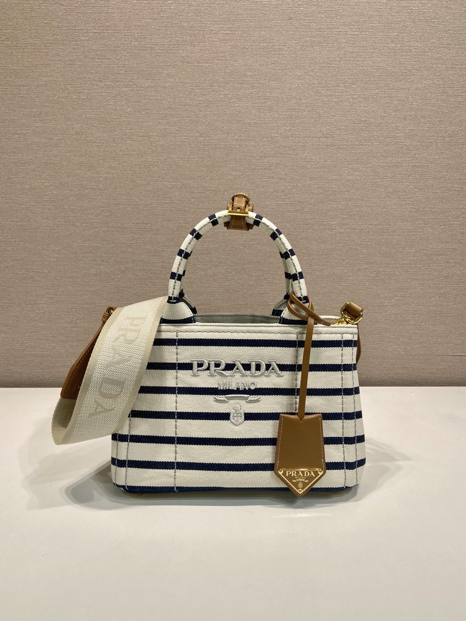 Prada Canvas Mini Bag 1BA038