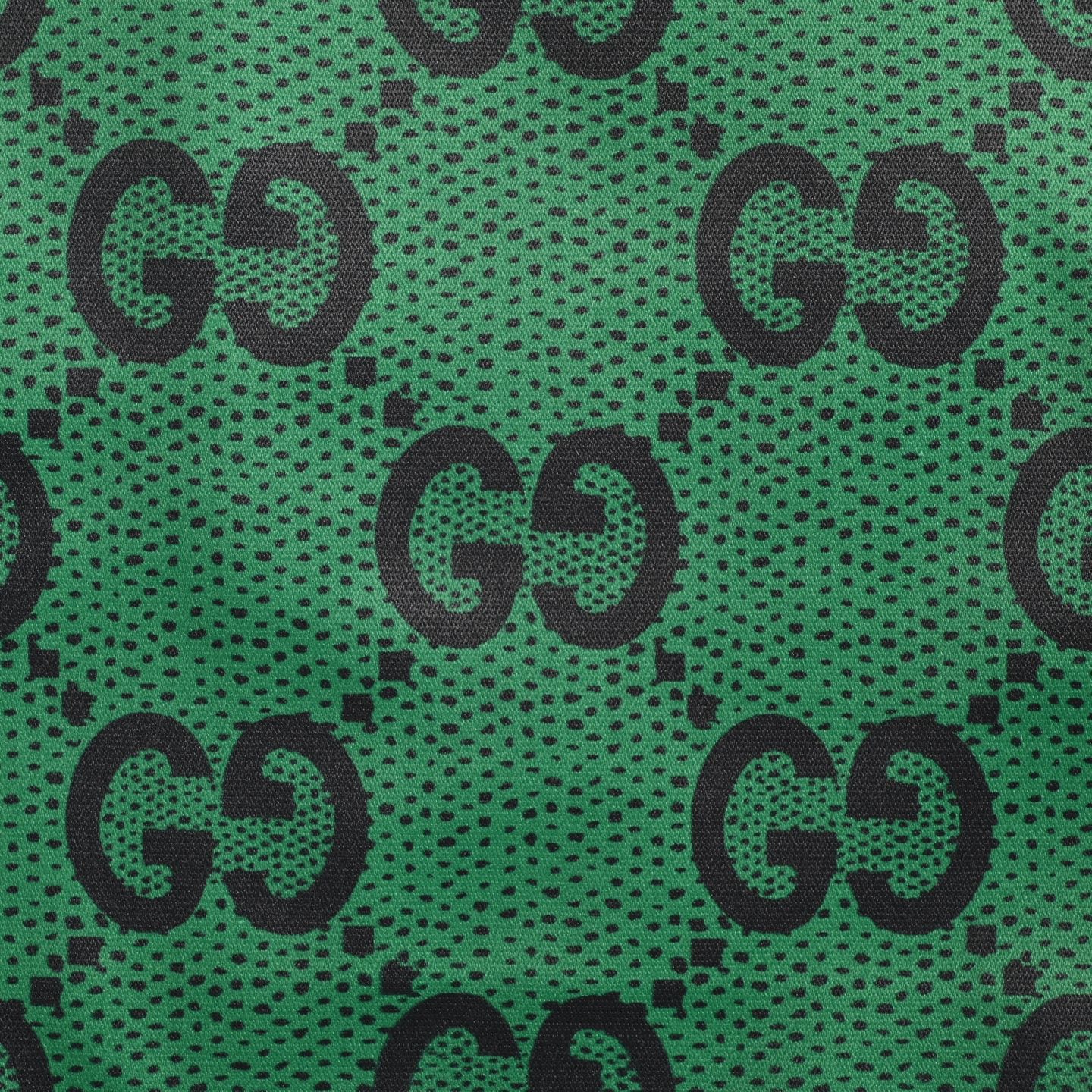 Gucci 25ss side webbing all-over monogram beach shorts