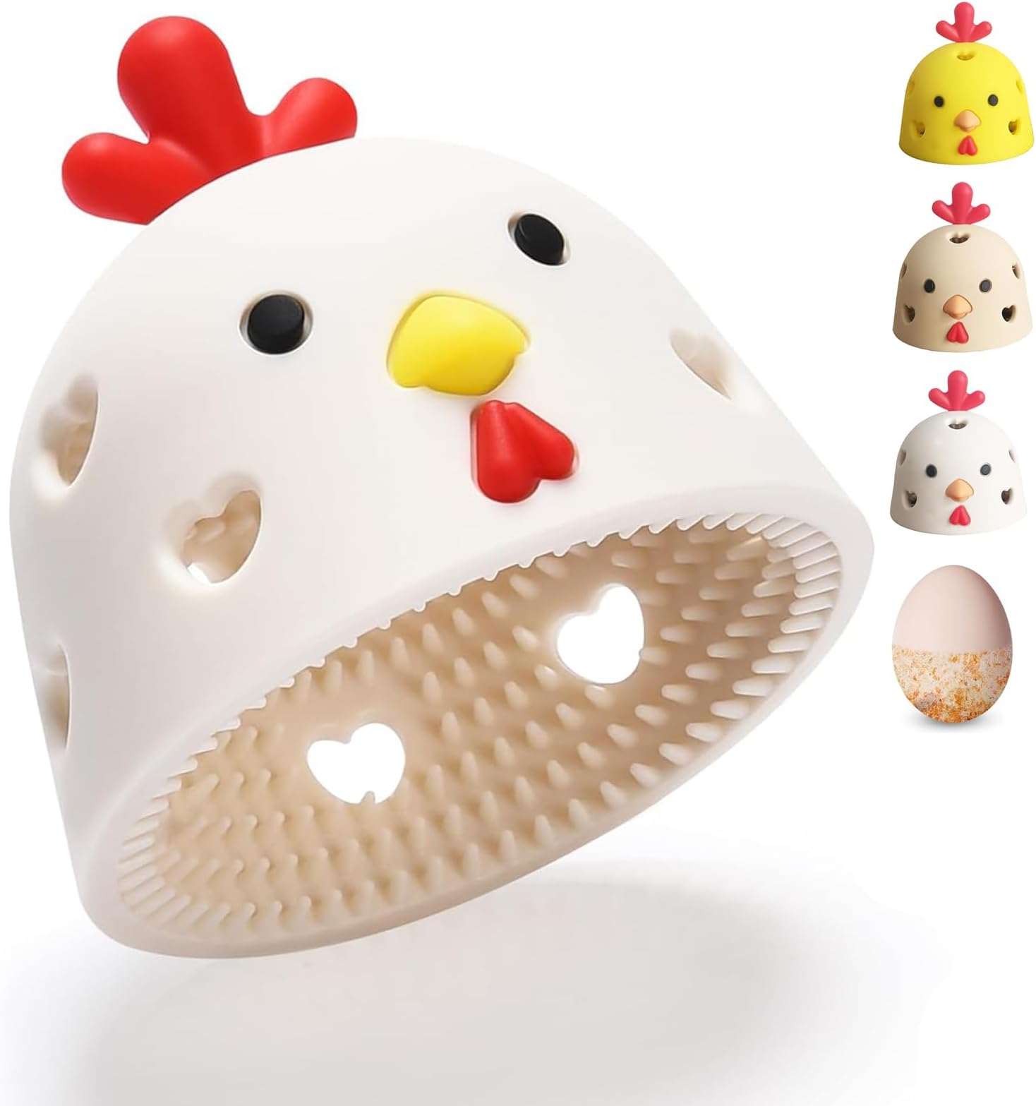 👍2024 New Arrival- 50% OFF💥Silicone Chicken Egg Cleaner for Fresh Eggs