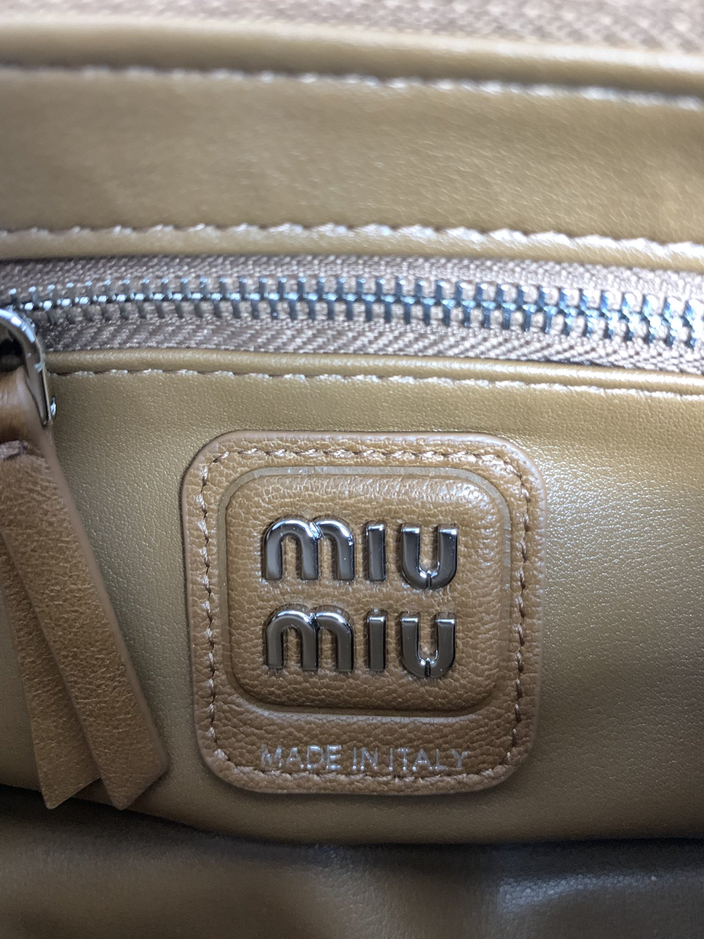 Miu Miu Multi-Pocket Biker Bag