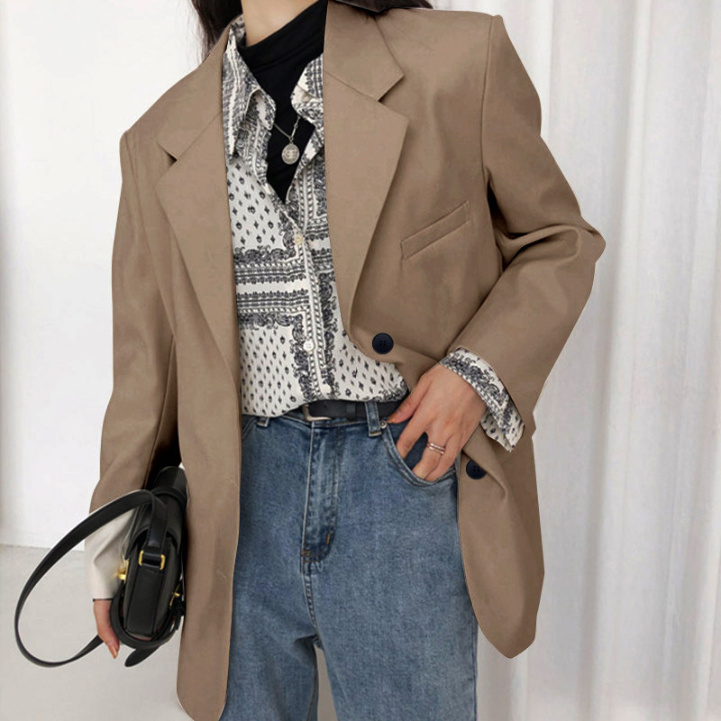 Ladies' casual style blouse Korean version of the small suit