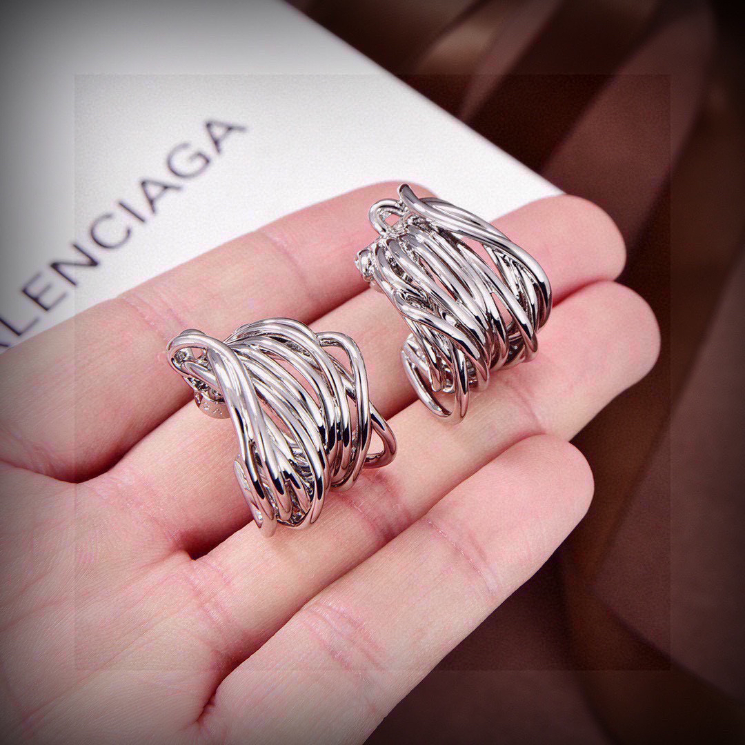 Balenciaga Coil Earrings