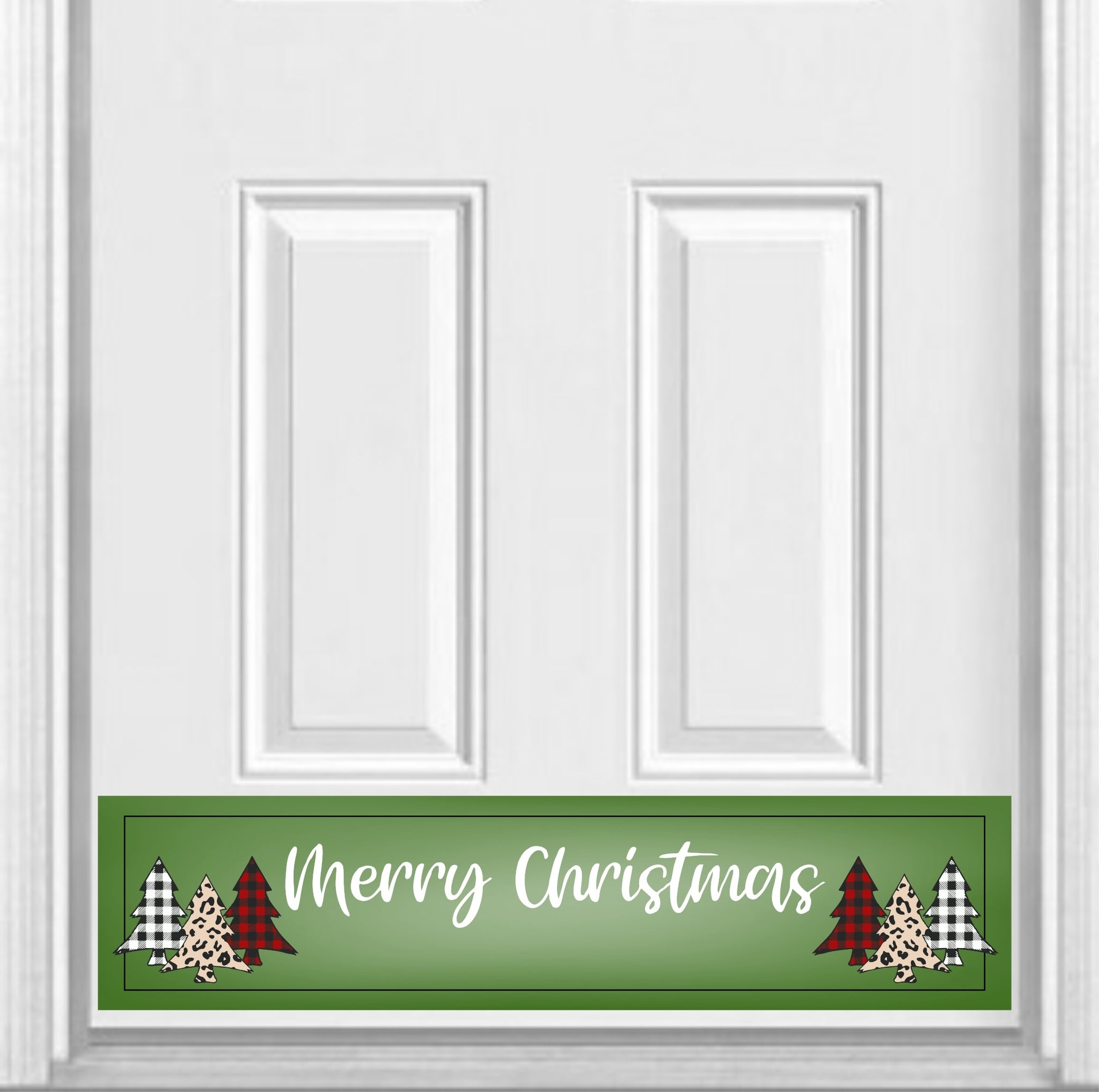 🎅2024 Christmas Promos🔥Deck the Door Decor | Rubber Magnetic Kick Plates | 8