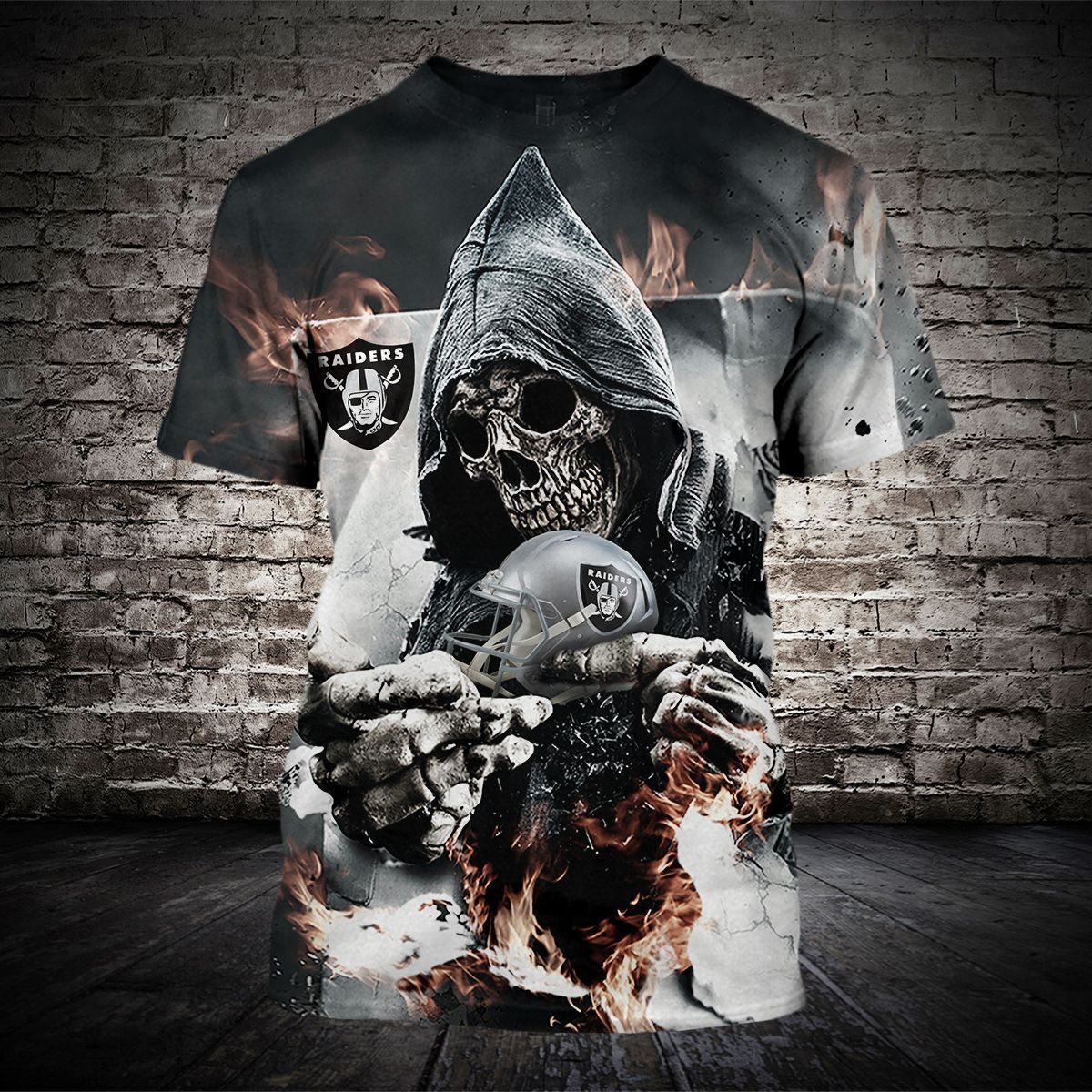 RAIDERS 3D HOODIE UNIQUE 123