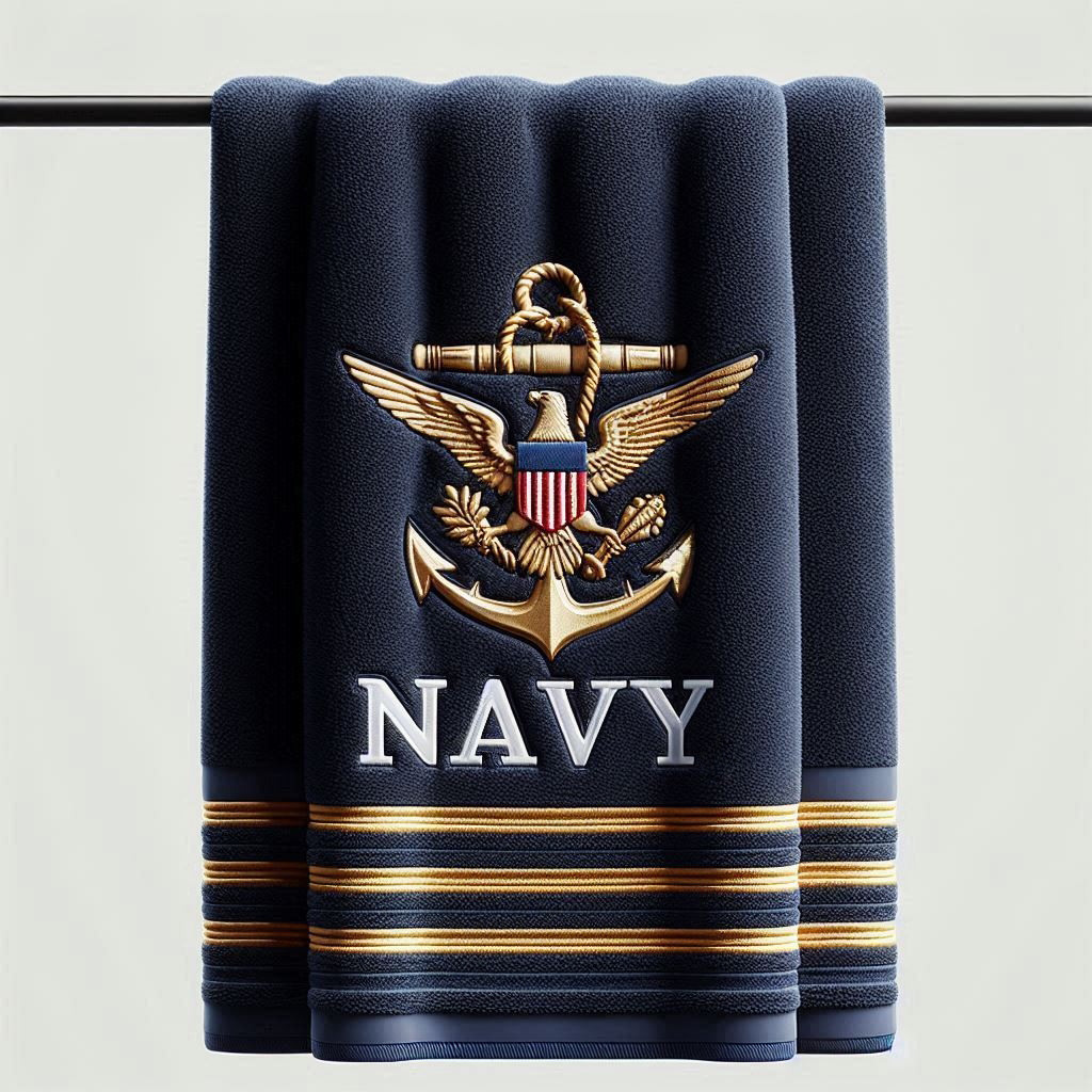 Veteran Tribute Embroidered Towel