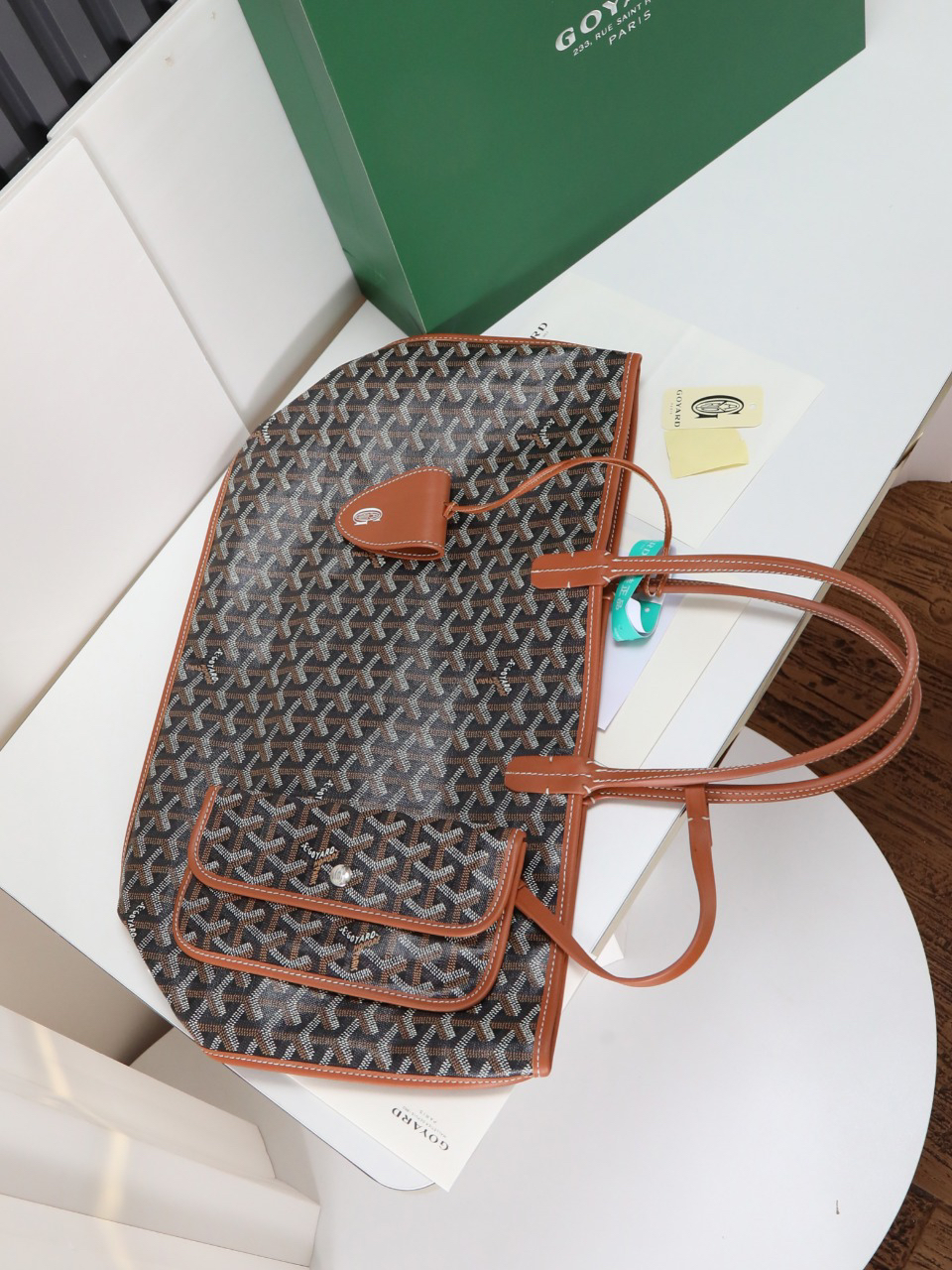 Goyard anjou small handbag 020166