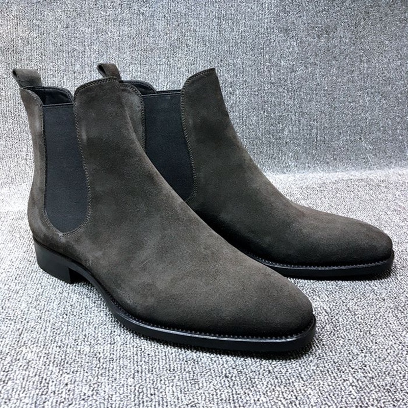 Winter Chunky Boot for Men Warm Flats Shoes Botas Mujer