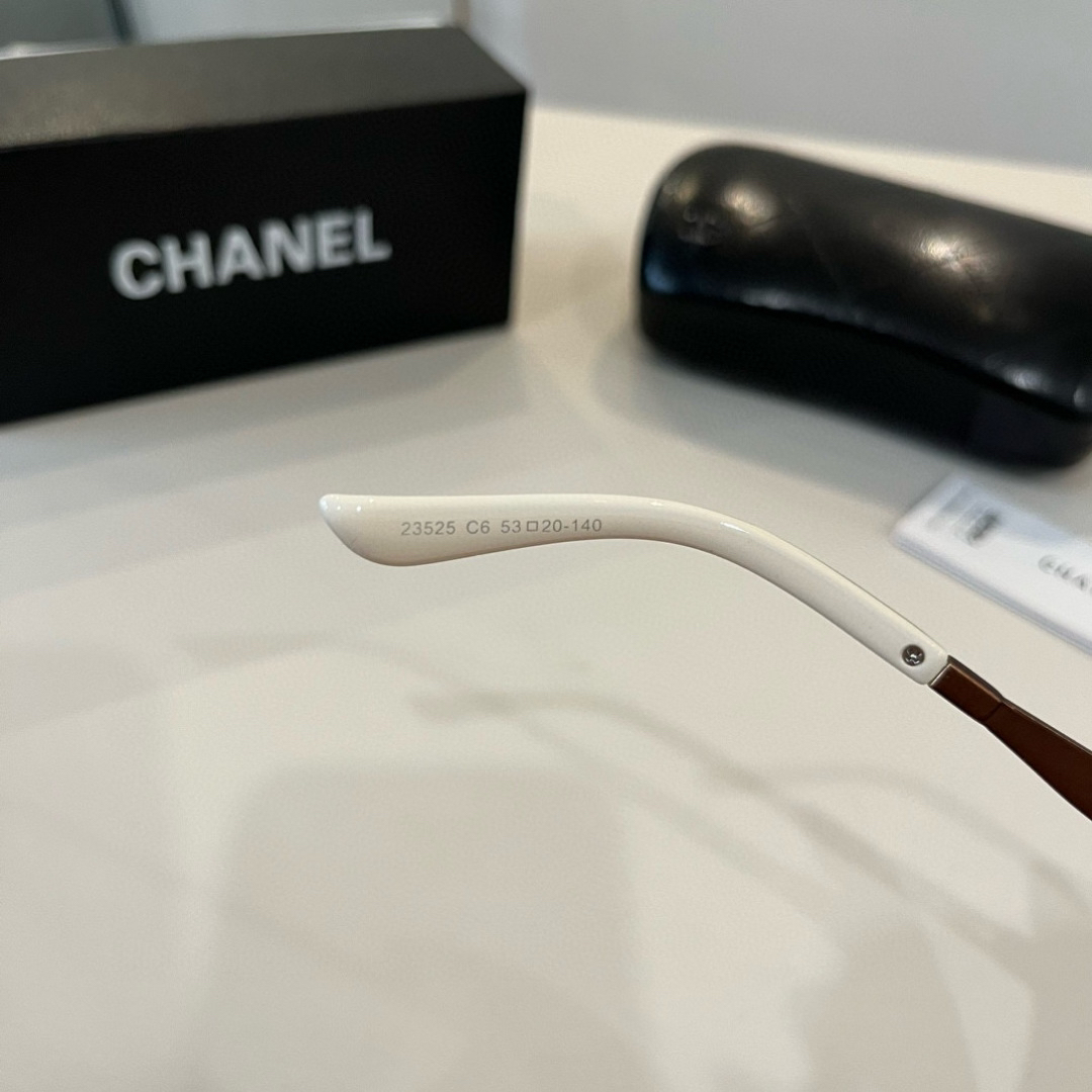 Chanel round frame sunglasses