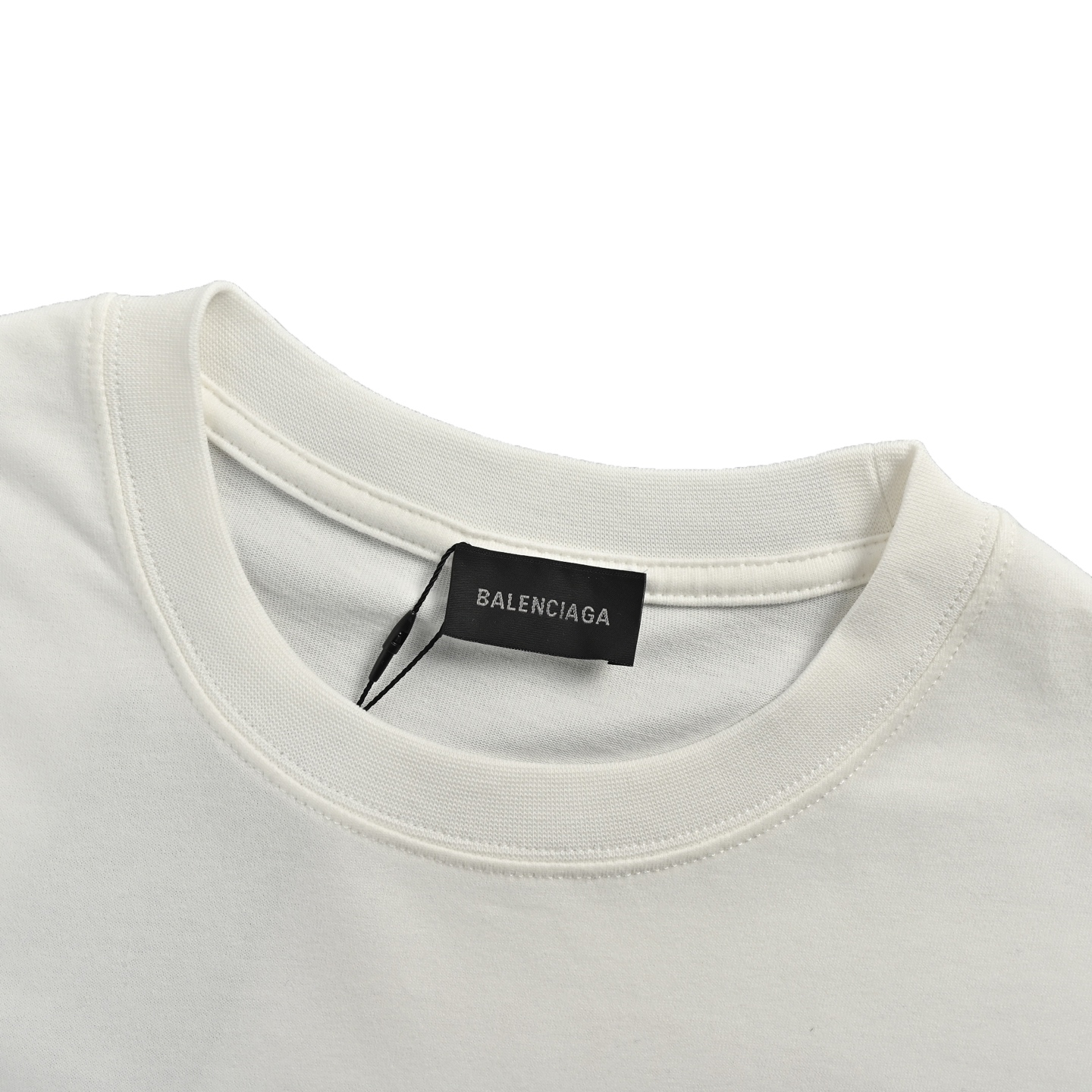Balenciaga Fashion Newspaper Print Thickened Short Sleeves