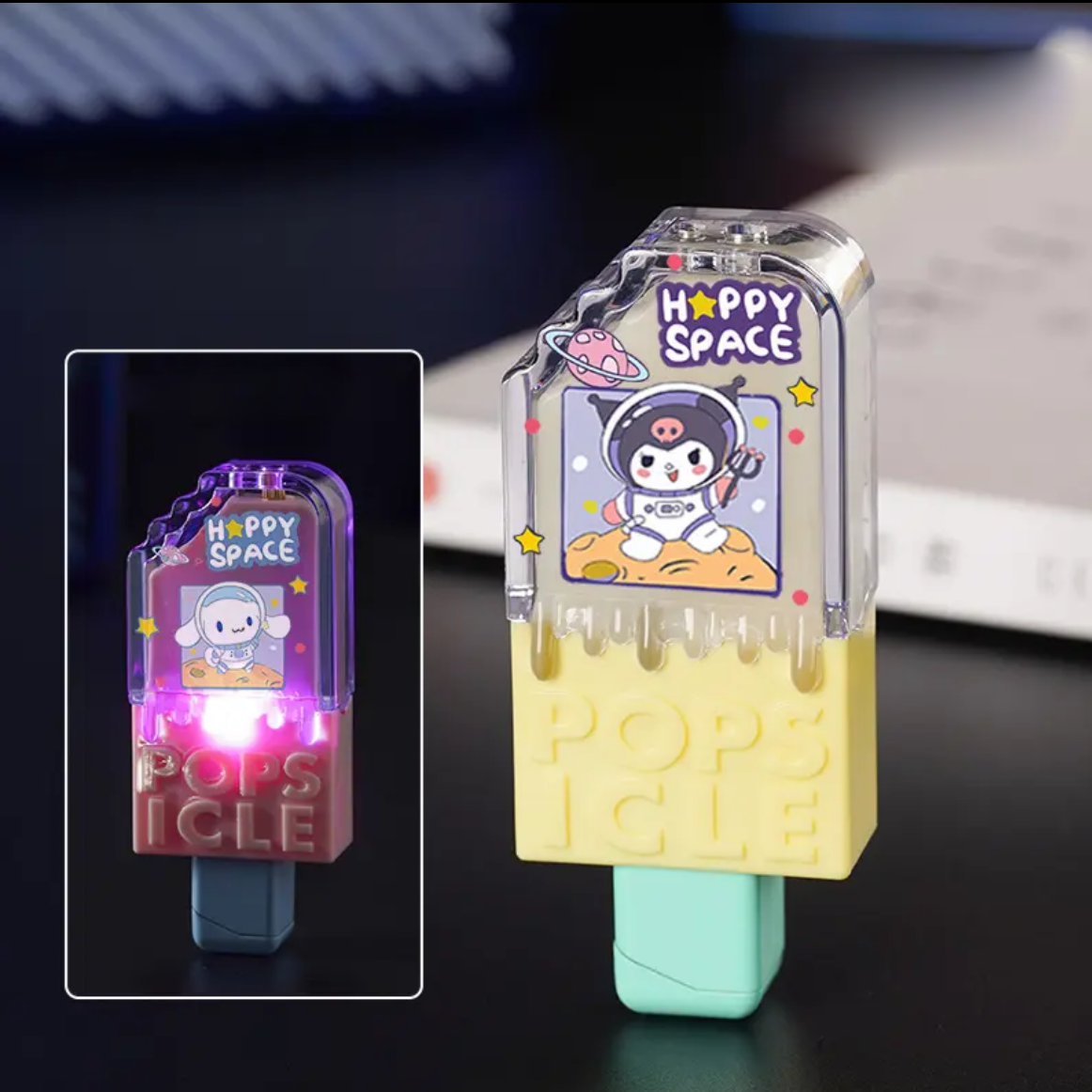 Ice cream shape lighter cute design gift for best friend