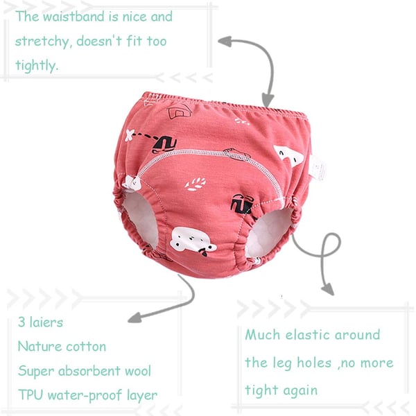 🔥Last Day Promotion-[SAVE 50% OFF]--Baby Potty Training Underwear--BUY 5 GET 3 FREE & FREE SHIPPING NOW
