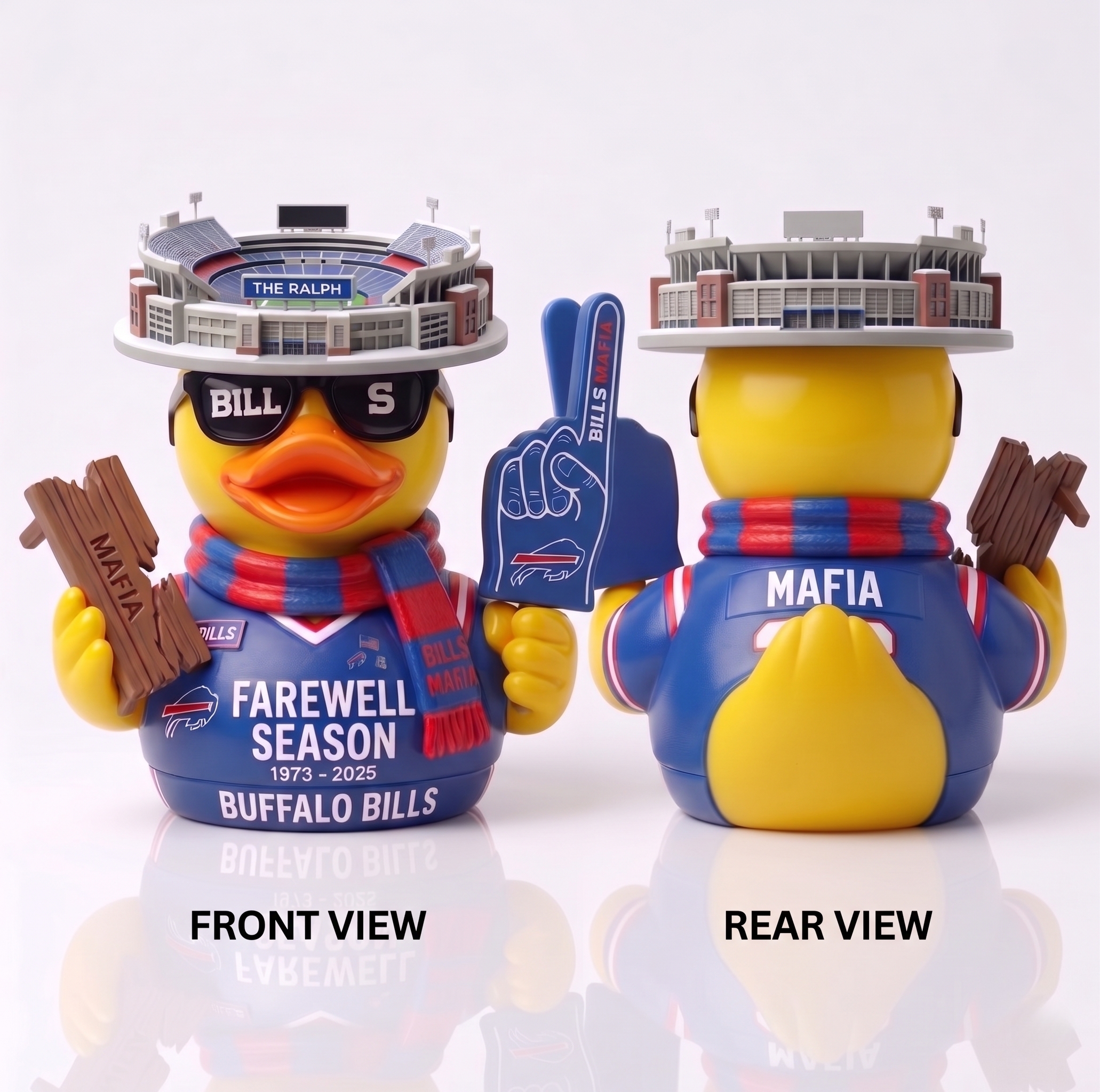 🦬 Bills Mafia Farewell: The Ralph Legacy Duck – 1973-2025 🏟️