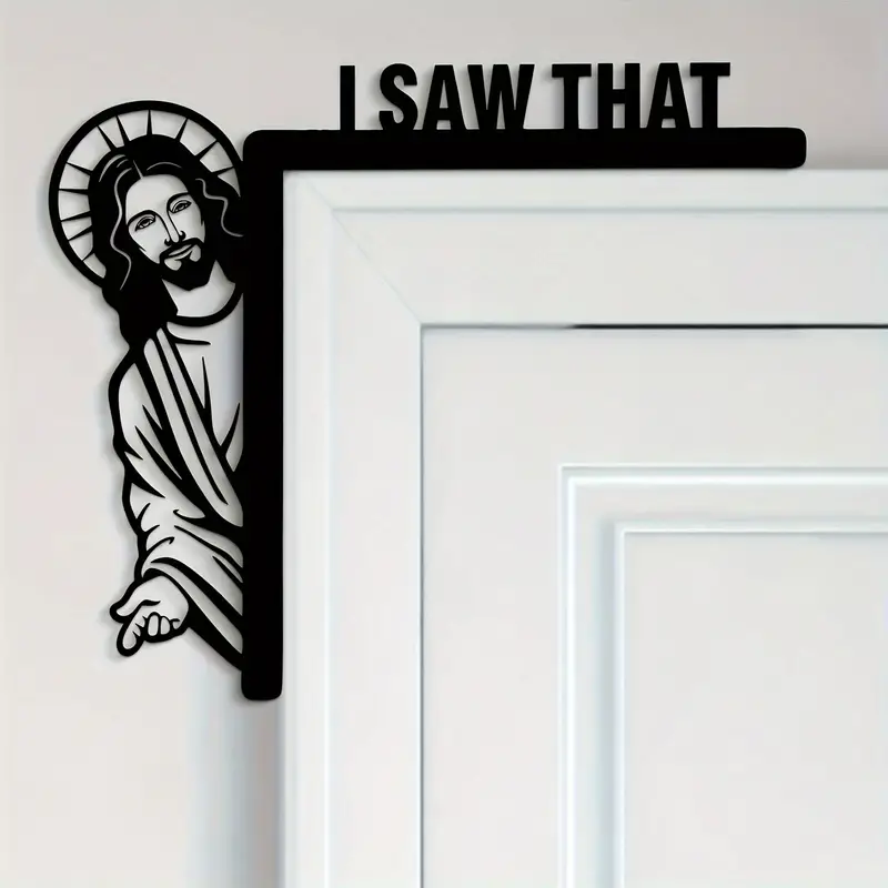 ON SALE🔥“I Saw That ”Jesus Sign Frame Decor-Buy 4 Free Shipping