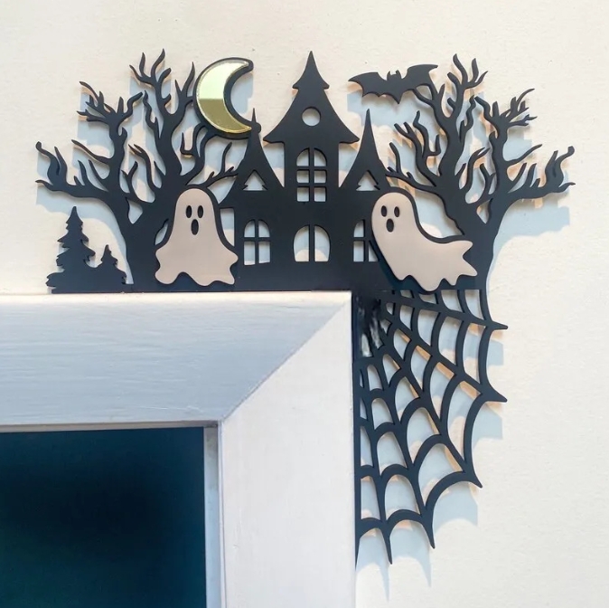 🌲🌲Halloween, Christmas Door Frame Decorating Ornaments