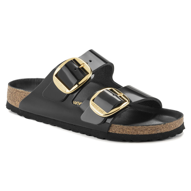 Arizona Big Buckle Natural Leather Patent B-82948