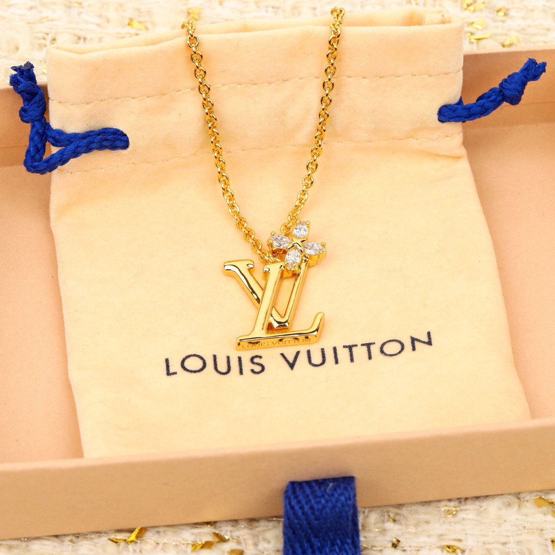 Louis Vuitton Floral Diamond Necklace