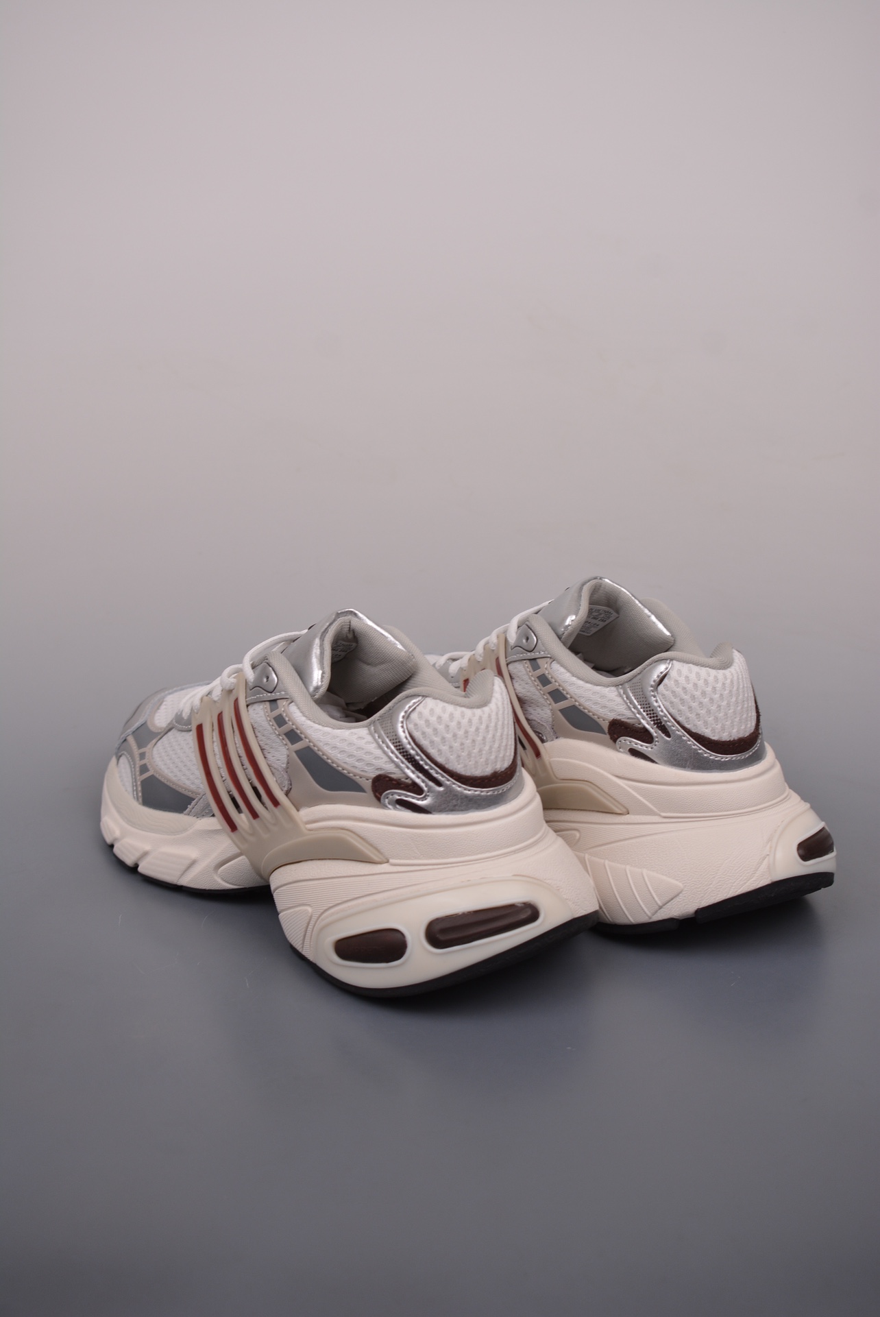 Adidas Adistar XLG White Silver Gray Wine Red IH3382