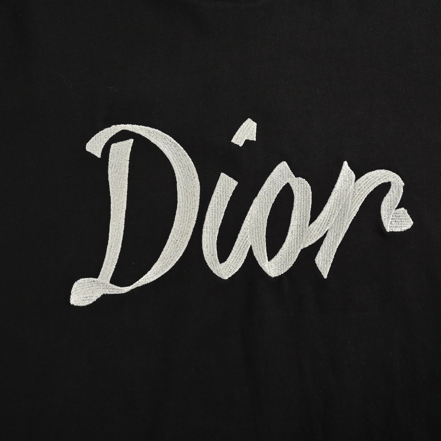 Dior 25ss 47 letter embroidered short sleeves