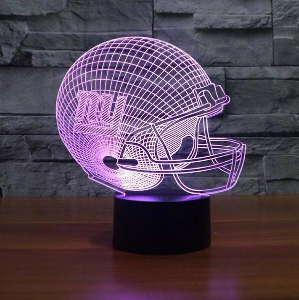 NEW YORK GIANTS 3D LED LIGHT LAMP