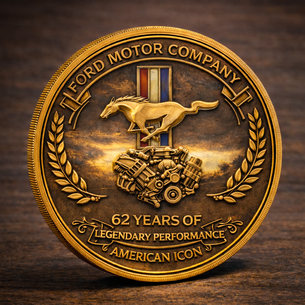 🐎 Mustang 62nd Anniversary Commemorative Coin