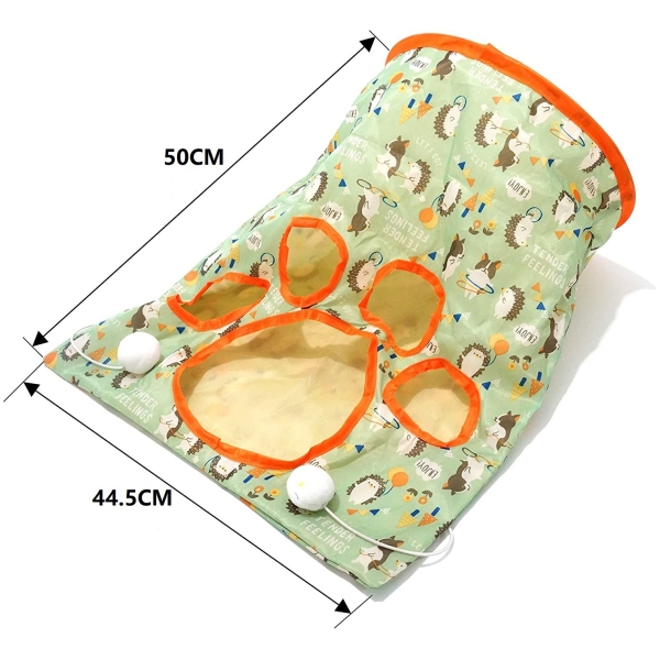 Cat Tunnel Bag Toy