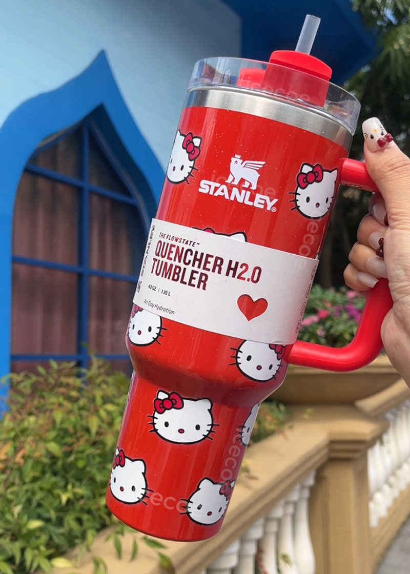 40oz Hello Kitty Stainless Steel Vacuum Insulated Tumbler 🚢Free Shipping🚢