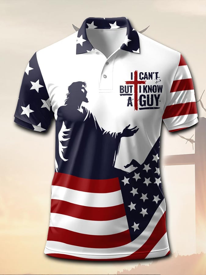 Men'S Casual Faith Polo Shirt