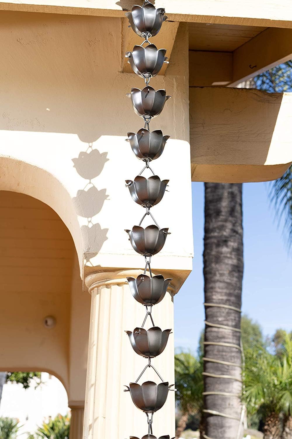 🔥ON SALE 59% OFF🔥Aluminum Large Lotus Rain Chain